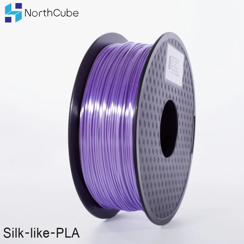 NorthCube 3D печатаный шёлк PLA нити принтеры 1 75 мм кг подобный шелку серии бледно