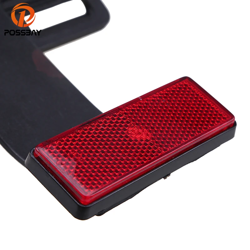 

POSSBAY 1Set Motorcycle Tail Light Scooter Rear License Bracket Plate Lights Universal fit for Harley Davidson XLH883 XLH1200