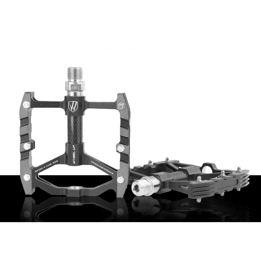 

Wheelup Flat Bike Pedals MTB Road Sealed Bearings Pedal Mountain Bicycle Pedals Wide Platform Pedales Bicicleta Accessories Part