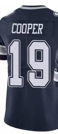 

Custom Stitch For Men Women Kid Youth Amari Cooper Blue Navy White Football Jersey