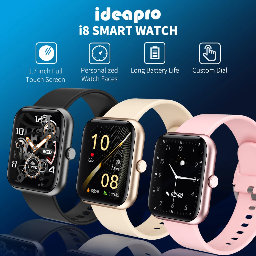 Новинка 2021 умные часы с игровым режимом ideapro i8 цветной экран HD мониторинг сна