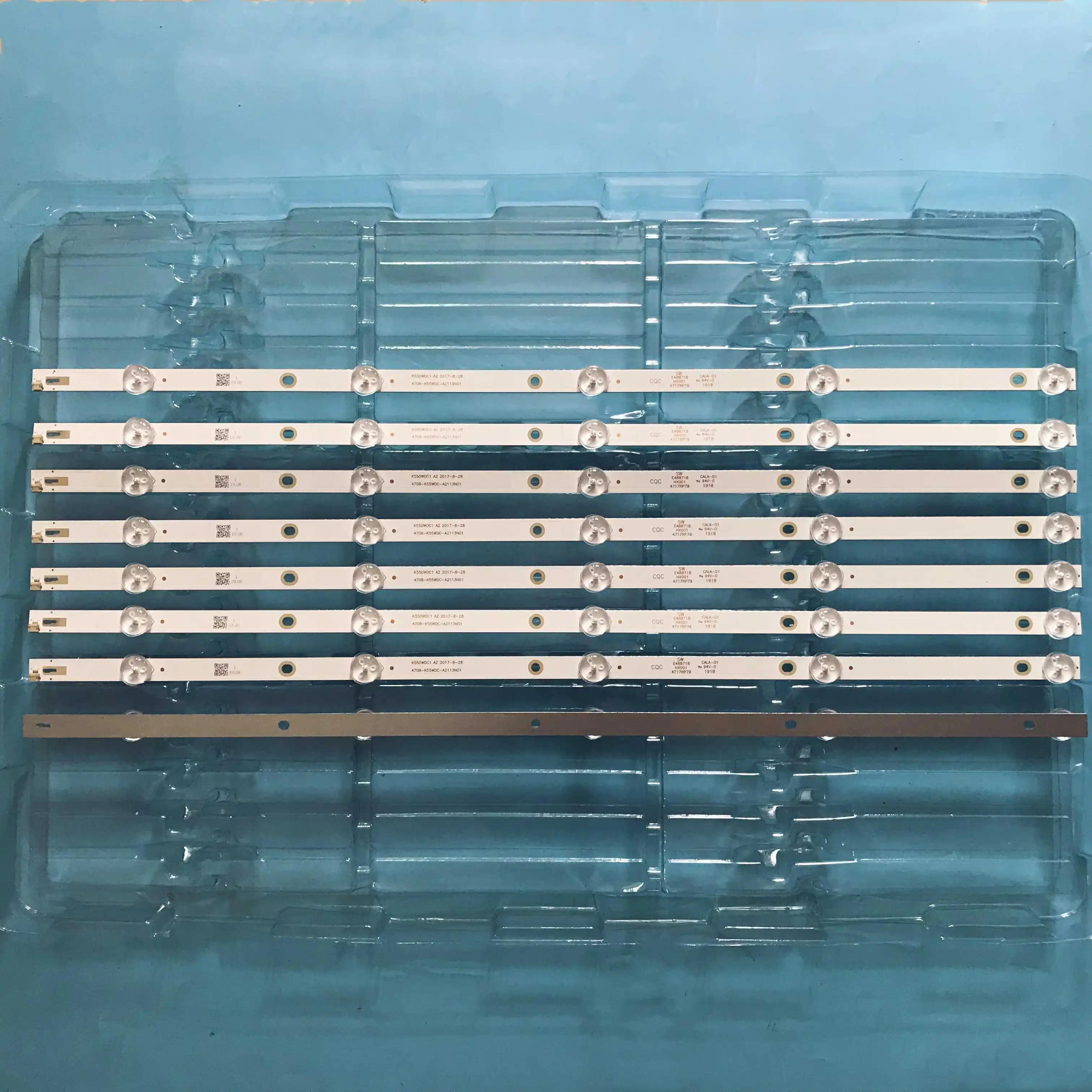 Светодиодная лента для подсветки 6 ламп телевизора P hilips 55 дюймов K550WDC1 A1 55PUF6092 4708