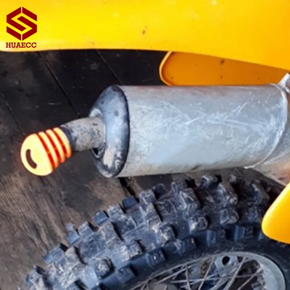 

Motocycle Silencer Waterproof Plug Motorized Exhaust Plug Modification S/M/L Rubber Stopper Protector