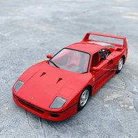bburago 124 ferrari f40 collection manufacturer authorized simulation alloy car model crafts decoration collection toy tools