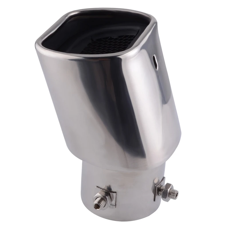 1 шт. выхлопные системы для автомобиля трубы хромированная Модифицированная