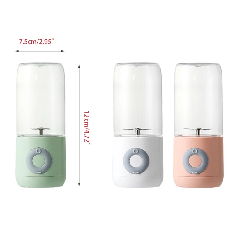 

Portable Electric Juicer Cup Household Mini Smoothie Rechargeable Fruits Blender Outgoing Juicer Extractor Food Mixer