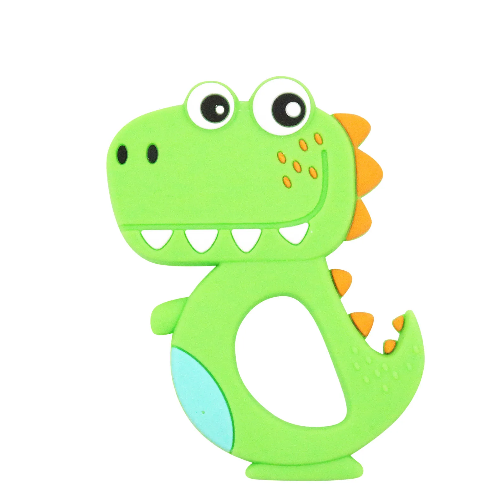 

1pc Baby Teethers Cartoon Animal Baby Teething Toy Silicone Teether Necklace Accessories mordedor beb