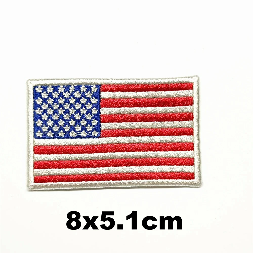 

Accessories embroidery Old Glory flag embroideried patches for clothing OR-3344