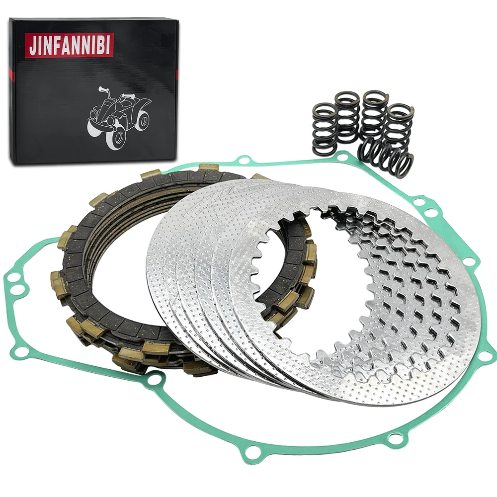 Complete Clutch Kit Heavy Duty Springs and Gasket Compatible for Kawasaki versys 650 kle650 2007-2020