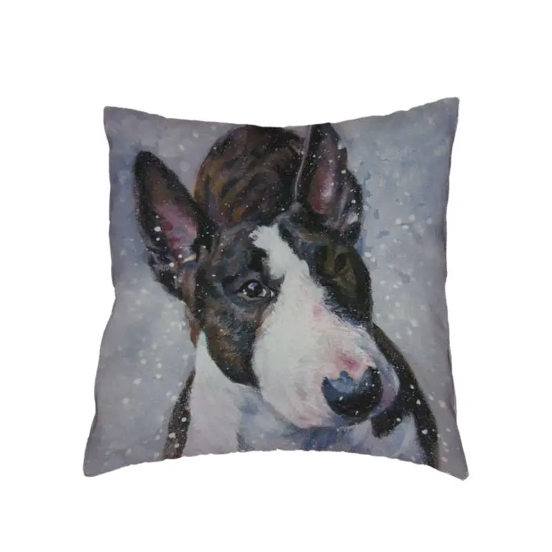 2018 популярный милый кожаный чехол для подушки с изображением собаки корги