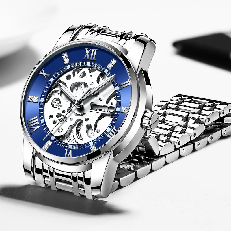 90 кварцевые часы из нержавеющей стали 2020 мужские спортивные наручные Мужские