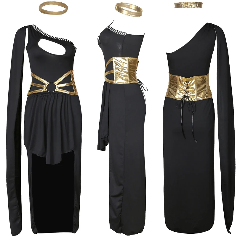 Сексуальный Женский карнавальный костюм древнегреческой богини Афины для сцены