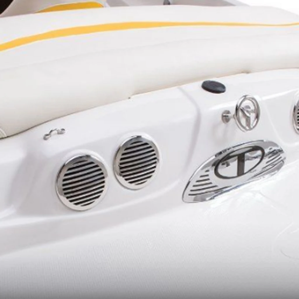 2 шт Круглые жалюзные вентиляционные отверстия 4in 100 мм-судовые лодочные 316