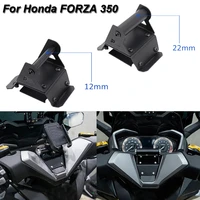 forza350 motorcycle for honda forza 350 front phone stand holder smartphone gps navigaton plate bracket