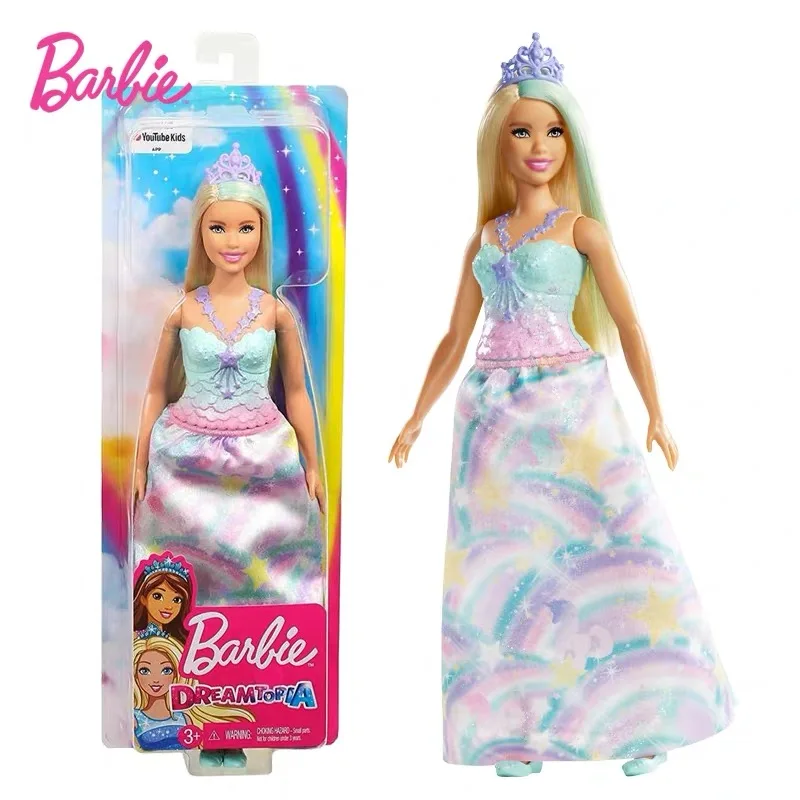 Genunie Barbie Doll 2019 New Play Color Set Dreamtopic Match Design Gift Princess Box Dance Girl 1/12 Baby Toy fxt14 | Игрушки и хобби