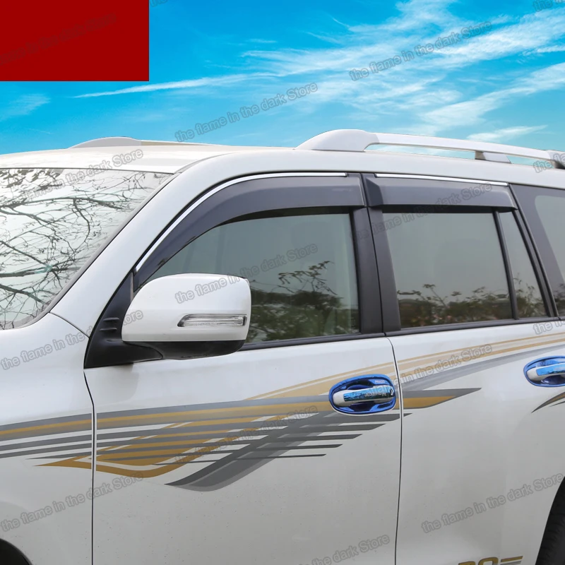 Lsrtw2017 дождевик для автомобильного окна toyota land cruiser prado 2014 2016 2017 2019 2010 2012 2013 2015 2018 2020