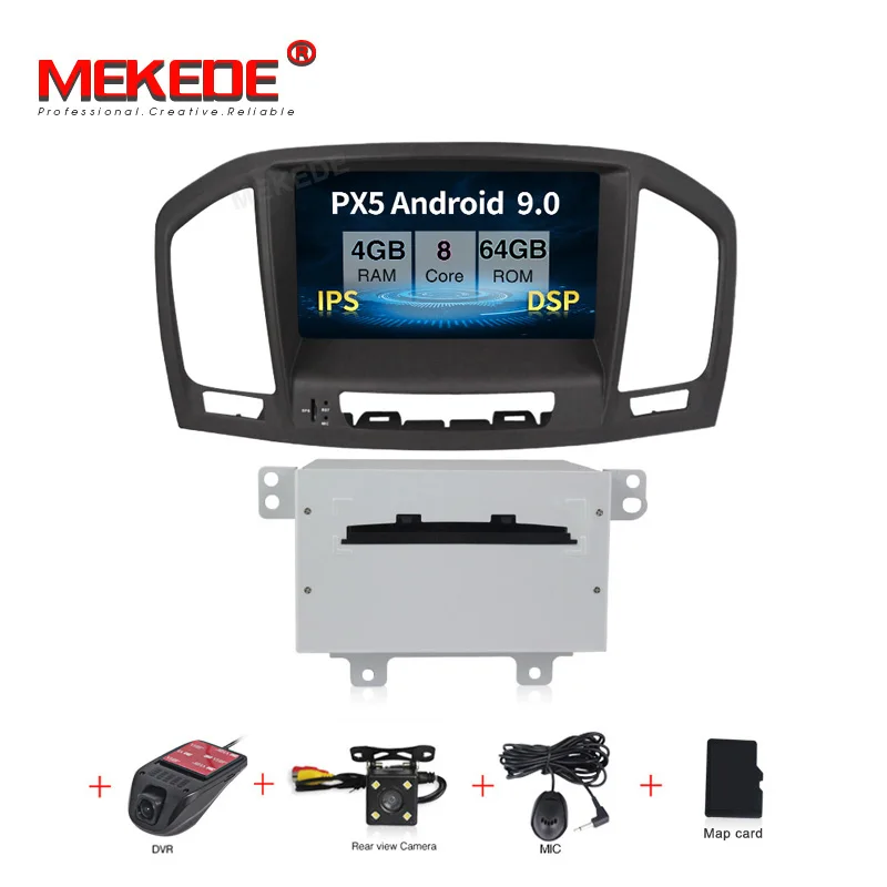64G DVD CAMERA DVR 4G ram Android 9,0 автомобильный DVD радио плеер для Opel Vauxhall Holden Insignia 2008-2013 автомобильный стерео gps NAVI навигация Мультимедиа - Цвет: 64G DVD CAMERA DVR
