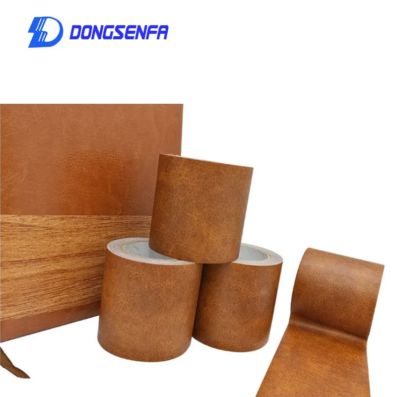 DONGSENFA 1 рулон 5,7 см* 4,6 м деревянная зернистая кожа клейкая лента диван напольная Мебель Ногами линия ремонт лента декоративная лента