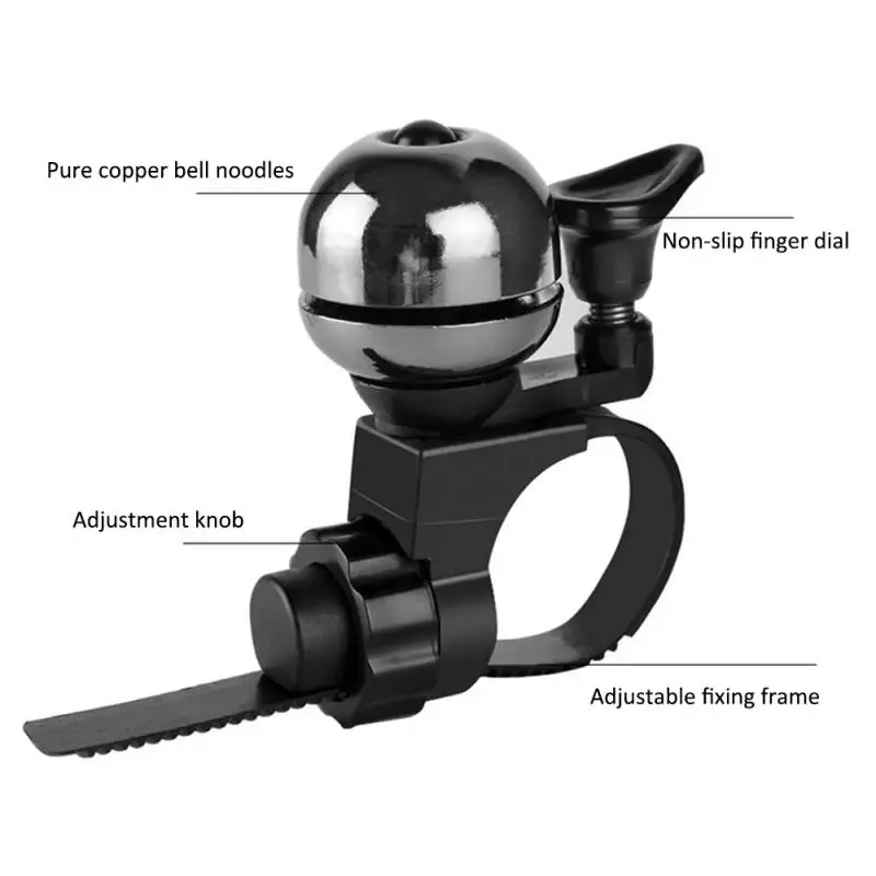 

Universal Bike Bell Bicycle Bell Applicable Maximum Handlebar Diameter 3.8cm Retro Copper Bell Sound Quality Crisp