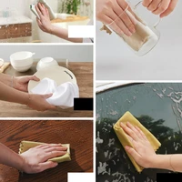 3pcs5pcs of 25x25cm kitchen cleaning oil stained towels fish scale rags dish towels and glass towels kitchen towels