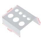 Высокое качество Профессиональная Нержавеющая сталь тату стакан кронштейн колпачок для пигмента держатель Подставка 7 отверстий поставка 2 цвета