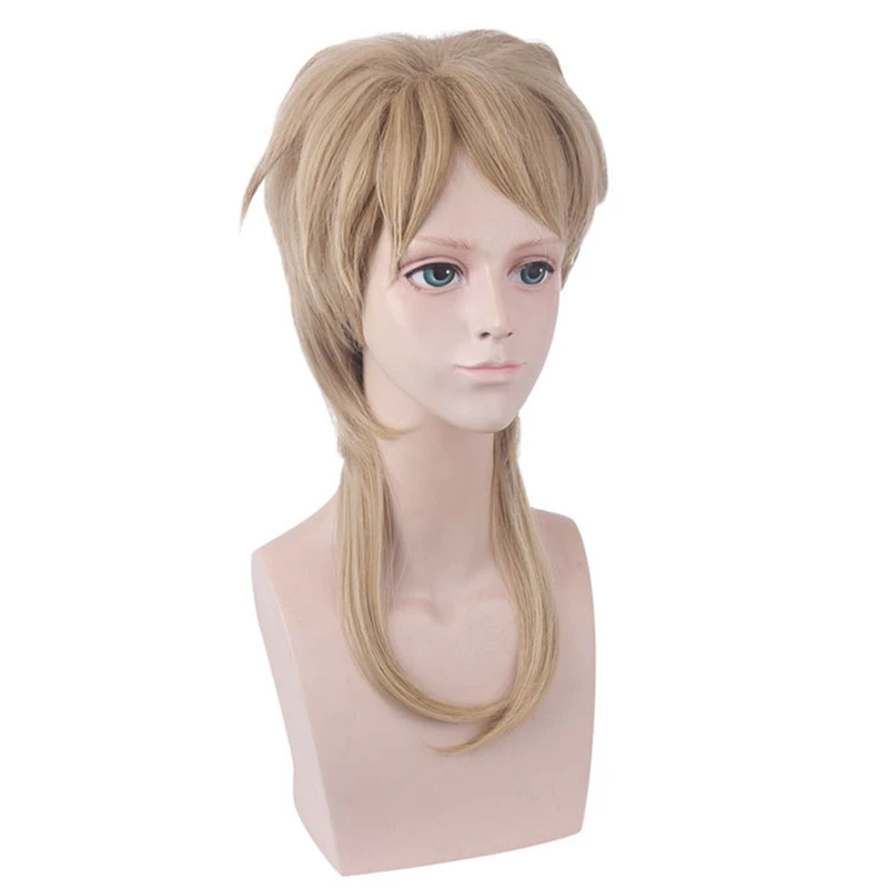 Cos подарок аниме приключения Джоджо Дио Брандо короткий парик Косплэй роль