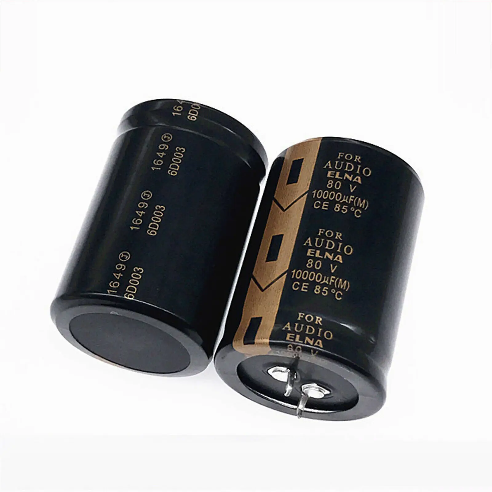 2 шт. 10000 мкФ 80 в Лао высококачественный аудио фильтр электролитический