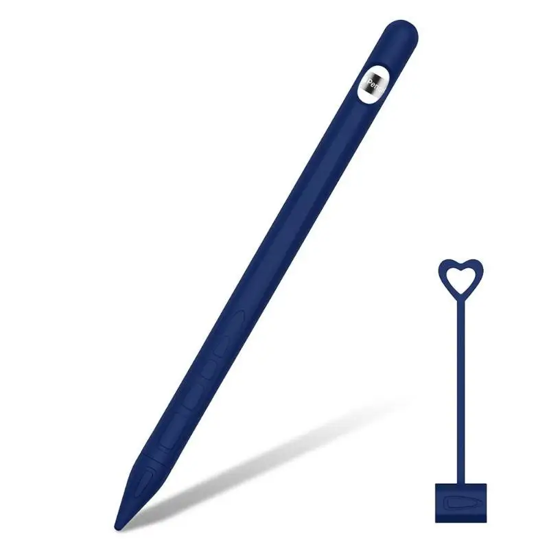 F Силиконовый чехол со стилусом для планшета Apple Pencil 1 аксессуары мягкий силиконовый защитный чехол для Apple Pencil 1 чехол - Цвета: F