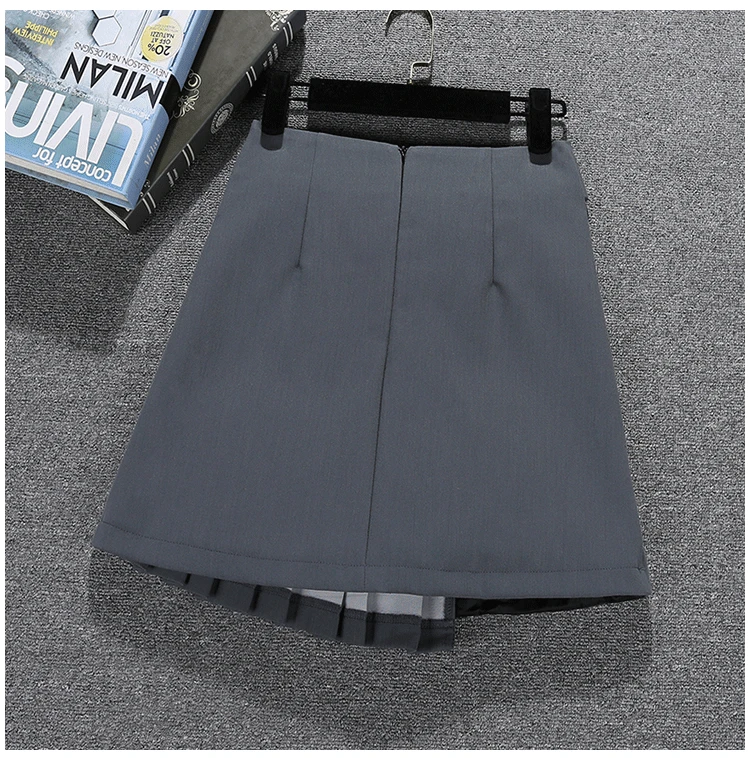 

2020 Summer New Arrivals High Waist Lace Up Bandage Short Mini Pleated Women Office Skirt Faldas Elegantes De Mujer