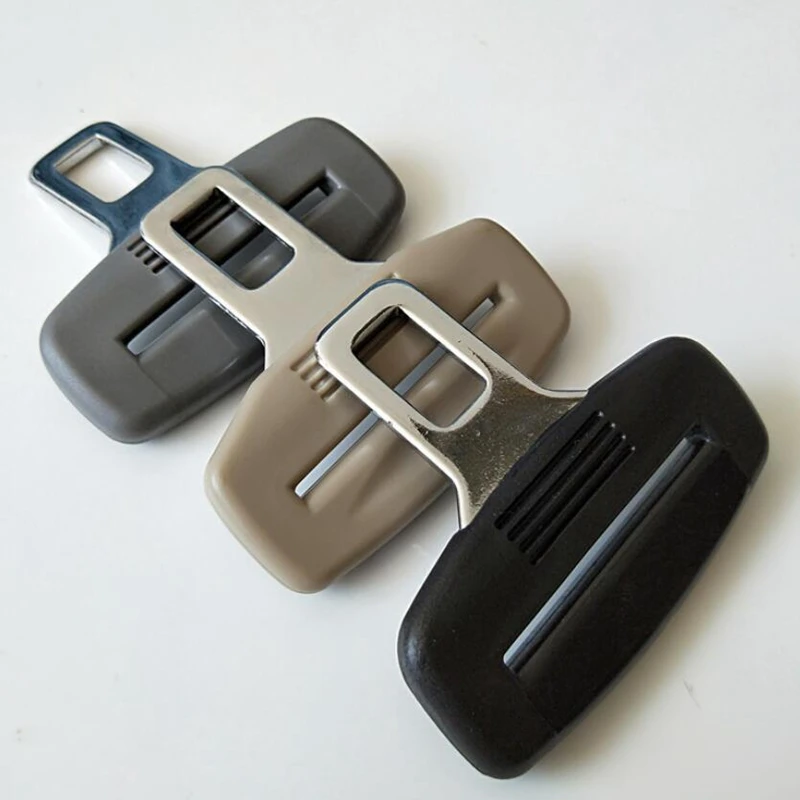 

Car seat belt lock tongue accessories lock buckle modification Seat belt accessories 2.1 curved lock tongue