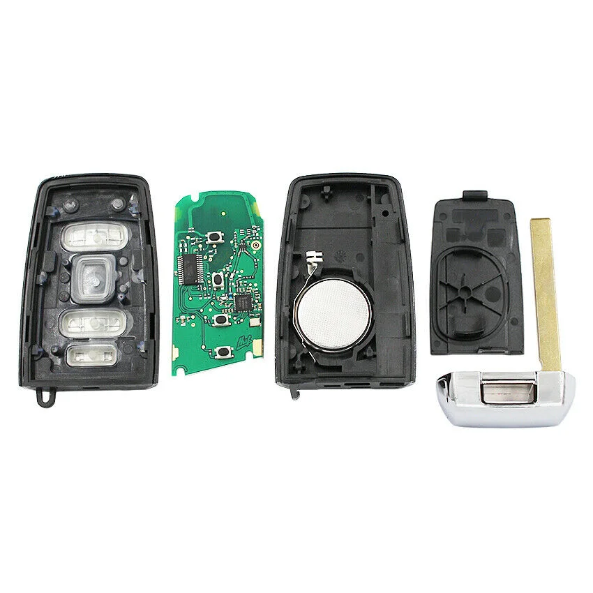 Сменный пульт дистанционного управления KEYECU брелок с 4 кнопками 315 МГц/433 МГц/868