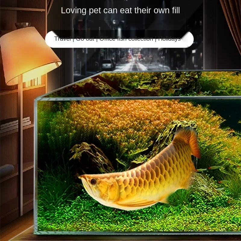 Автоматический кормушка для рыбы Koi золотой рыбки Кормушка Для черепахи большой