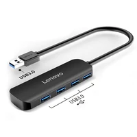 lenovo usb 2 0 3 0 hub adapter 4 port splitter for pc laptop notebook pc macbook computer peripherals accessorie expander
