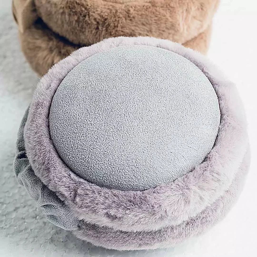 

New Youpin Friend only stylish warm velvet adjustable ear bag Warm and comfortable soft and skin-friendly