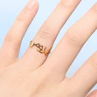 Пользовательское имя кольцо арабский имя кольца для мужчин и женщин по заказу покупателя нержавеющая сталь кольца с декоративной надписью Исламская ювелирные изделия BFF подарок аксессуары