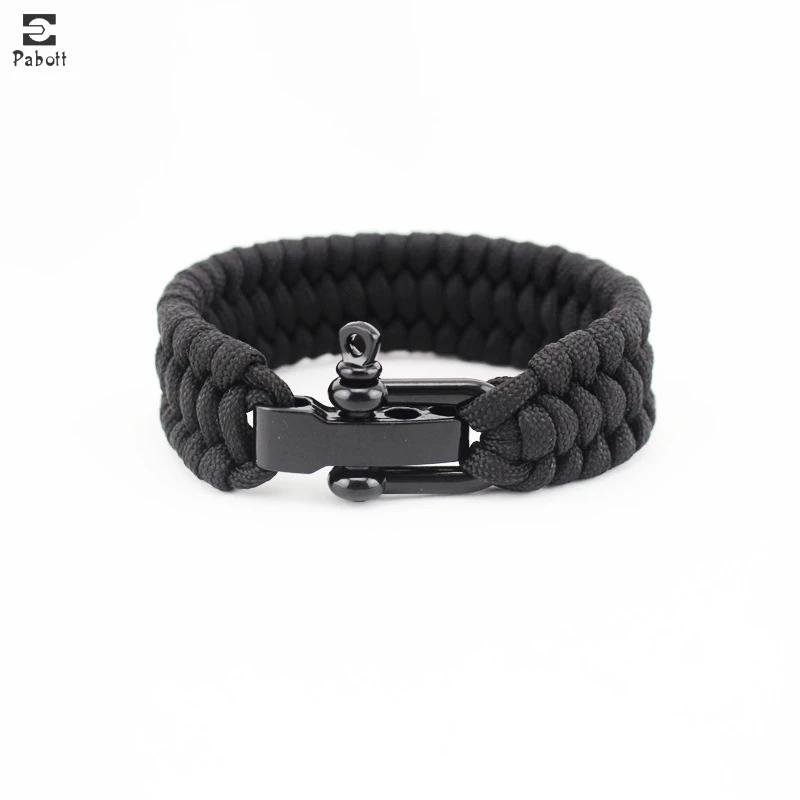 

High Quality Seven-core Rope Men Women Paracord Outdoor Survival Bracelet Multifunction Camping Rescue Emergency Rope Bangles