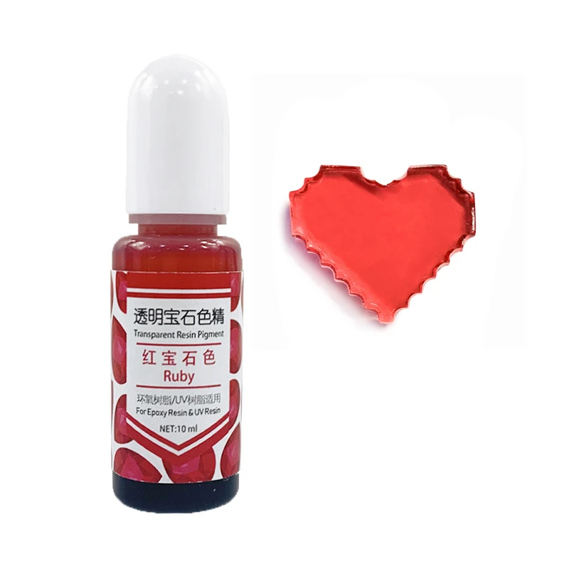 Быстросохнущий эпоксидный УФ краситель для смолы пигмент клей рукоделия