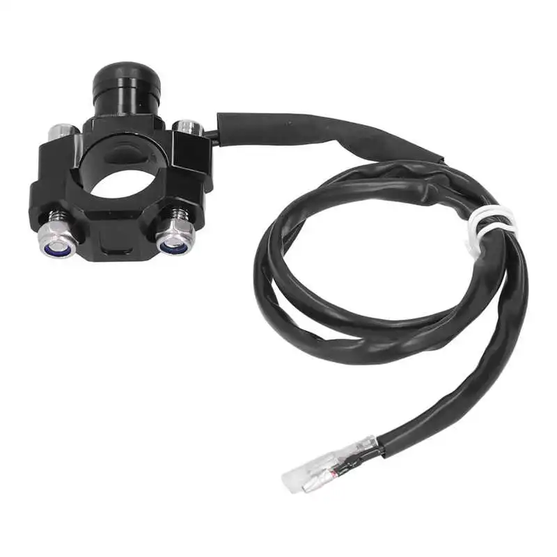 

Engine Stop Switch CNC Aluminum Alloy Engine Start Switch with Base for ATV for Scooter for Quad Bike