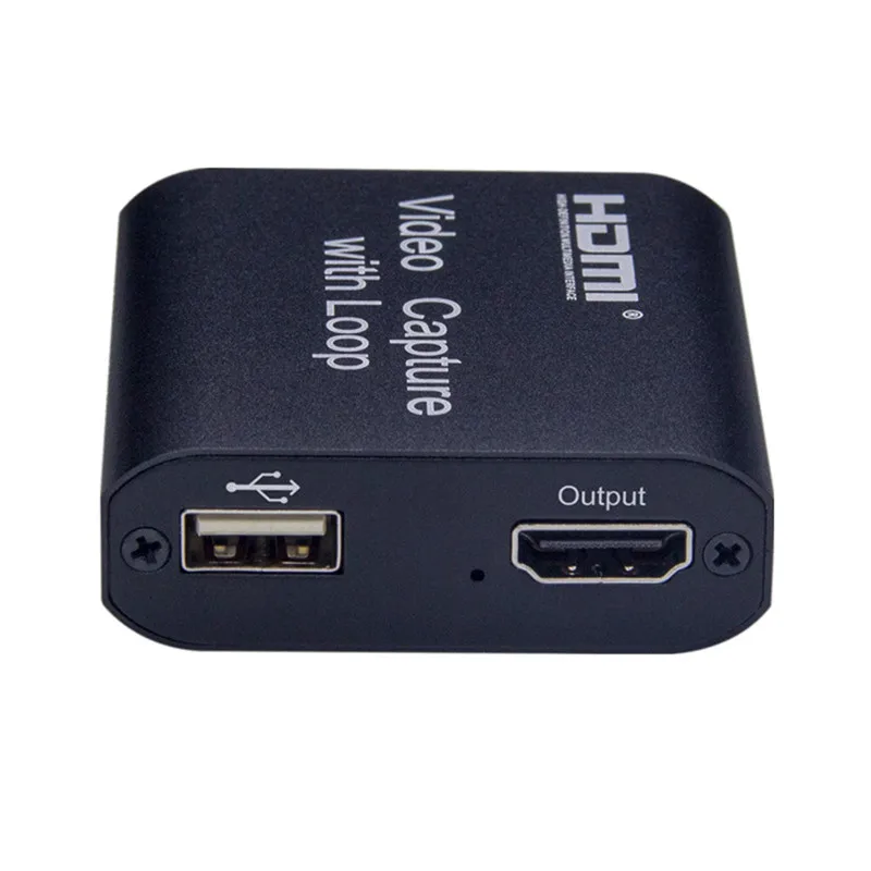 Новое поступление видеокарта Mini Capture Video HDMI HD видеозахват для PS4 игр DVD камера