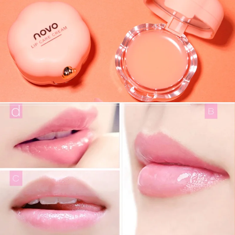 OSW lips makeup cherry repair labial membrane Moisture Lip Sleeping Mask Exfoliator Lip Plumper Moisturizing Hydrating Lip Balm