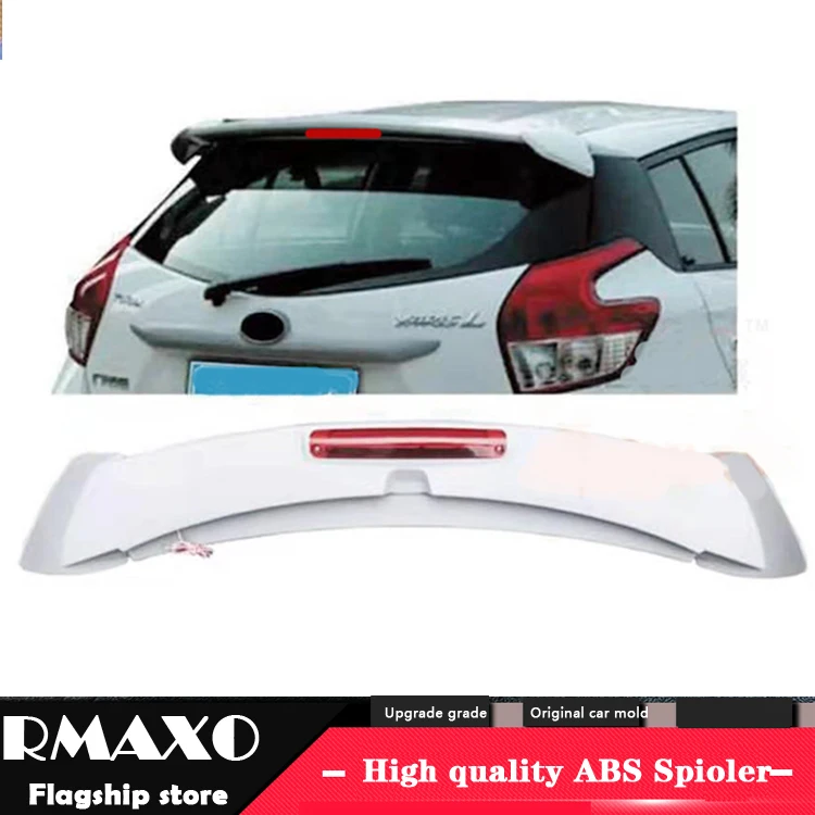

Спойлер для хэтчбека Yaris 2006-2017, спойлер для Toyota Yaris YDWKD из АБС-пластика, цветной задний спойлер для автомобильного заднего крыла