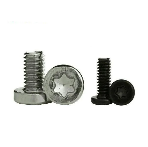 100 шт. M1 M1.2 винты с круглой колонной Torx с плоской головкой ...