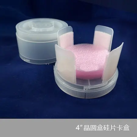 4" 5" 6" 8" Plastic Wafer Box Chip Transfer Cleanroom with Pearl Cotton Pad 4 Pieces | Инструменты