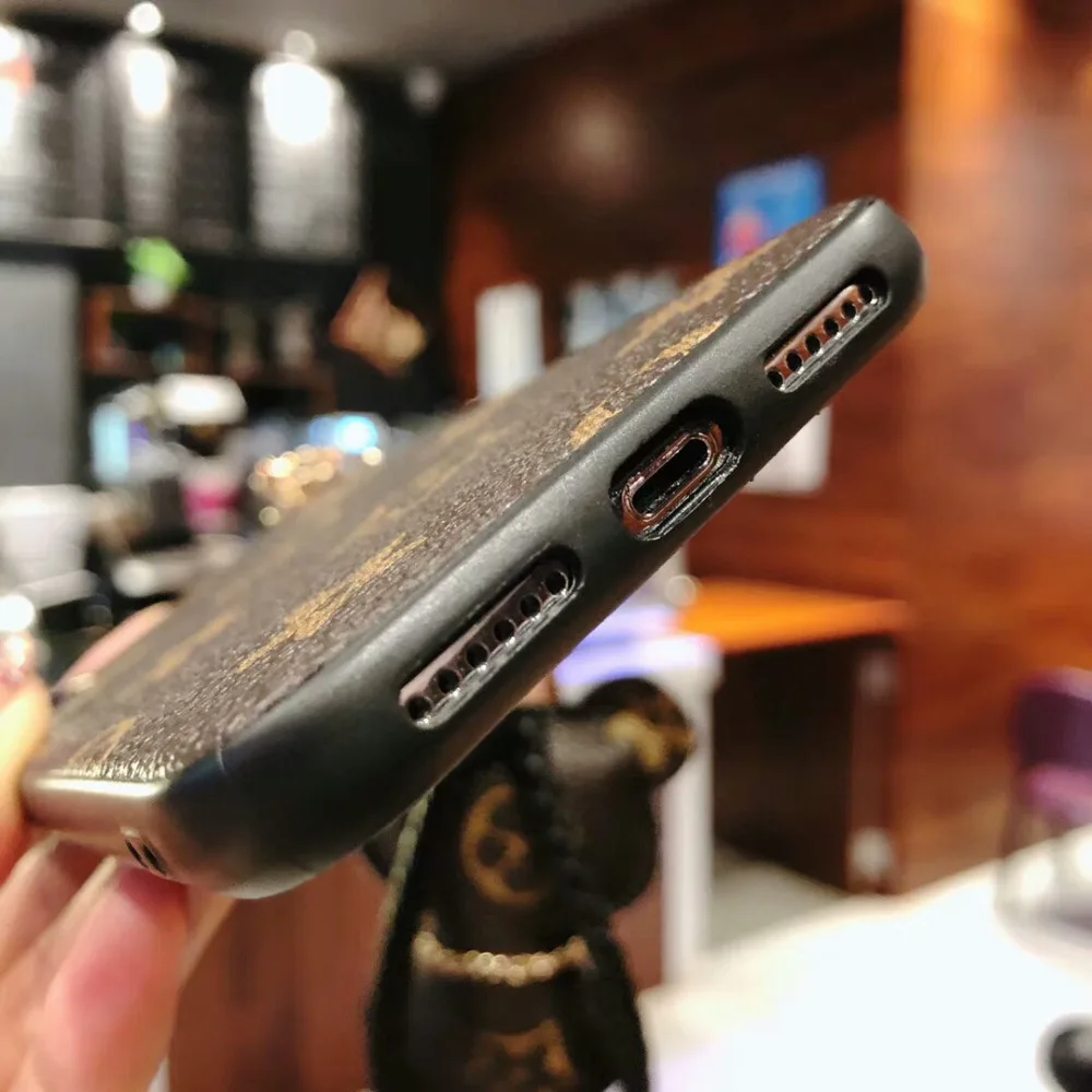 ANJIRUI Чехол для мобильного телефона для iPhone XR X XS 11MAX 11pro кожаный узор решетка для iPhone XR 8plus анти-падение оболочка Крышка