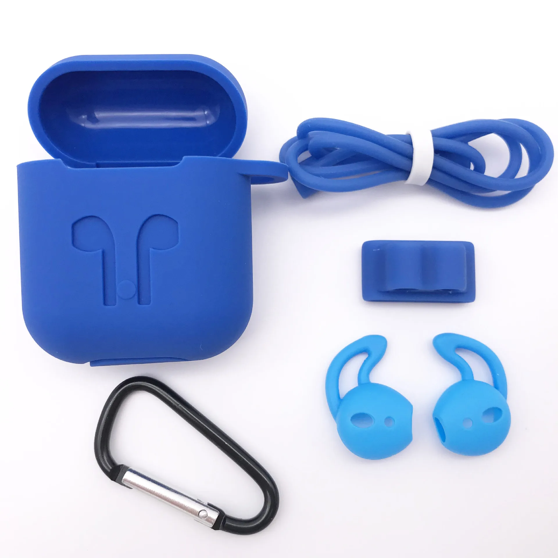 Для Apple Airpods зарядная коробка защита наушников 5 беспроводной Bluetooth комплект с