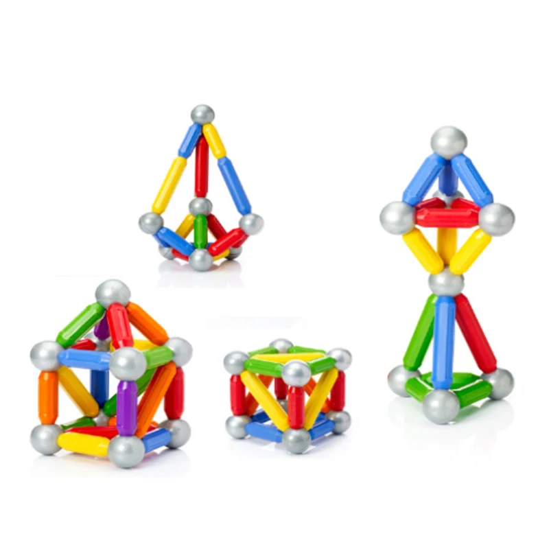 Магнитный стержень строительные блоки Детская вставка заклинания игрушки