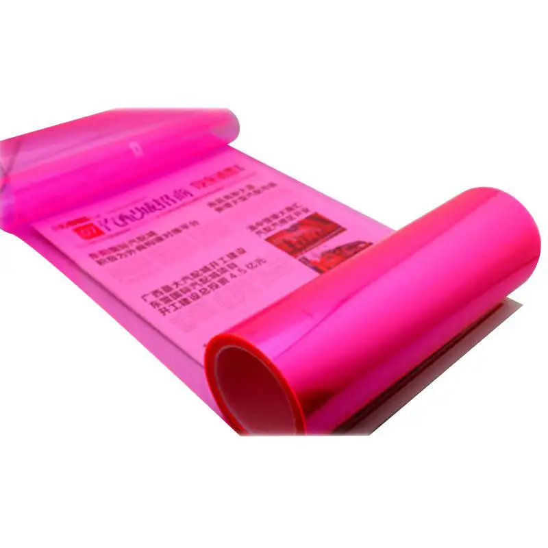 Светильник для головы автомобиля с пленкой из фольги прозрачный хамелеоновый