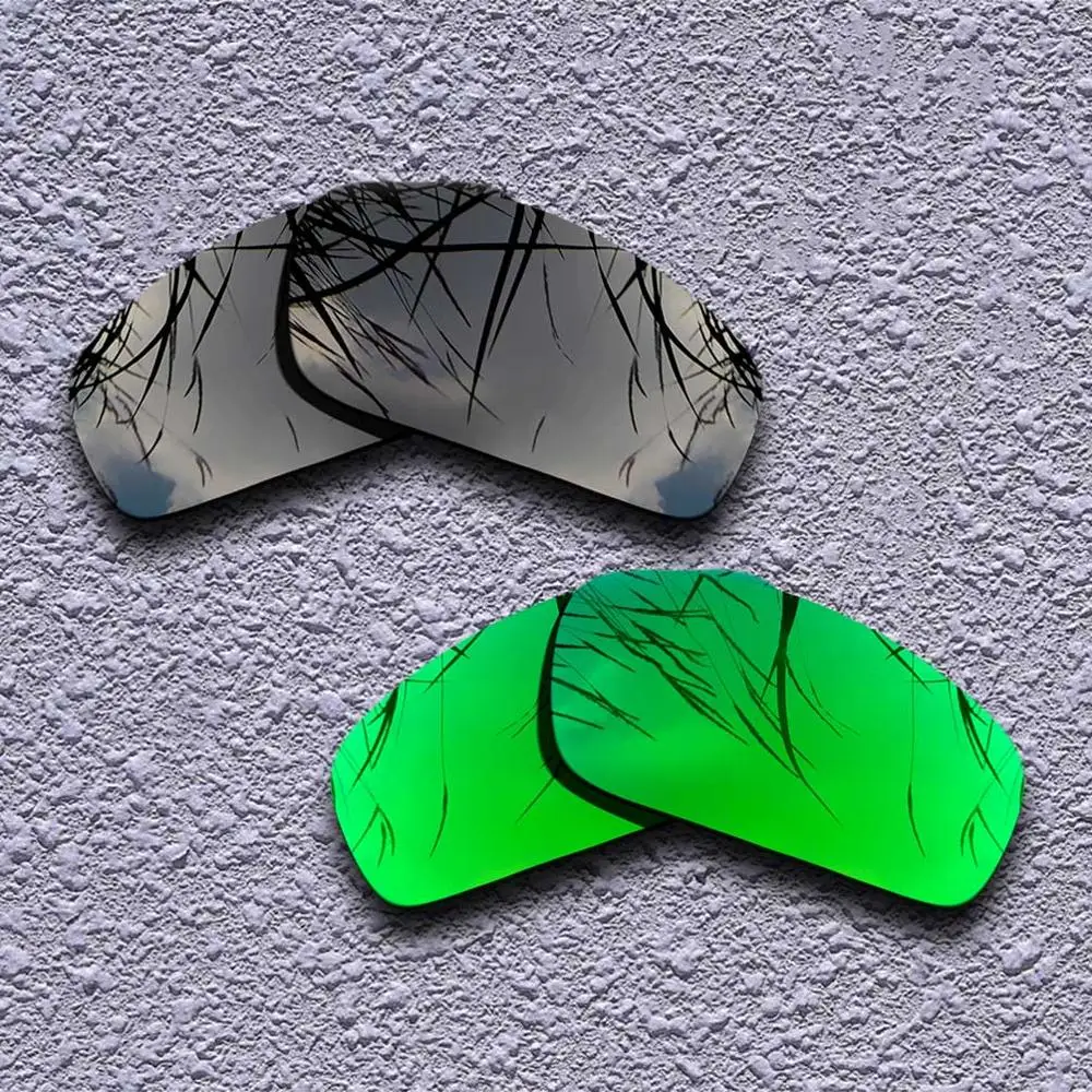 2 пары поляризованных сменных линз для солнцезащитных очков Oakley Monster Pup несколько