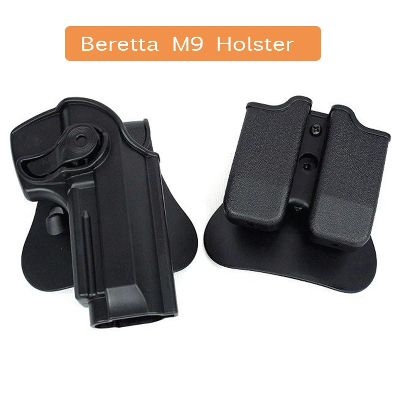 Поясная кобура IMI для пистолета Beretta 92FS 92 96 M9 с зажимом военные аксессуары охоты |