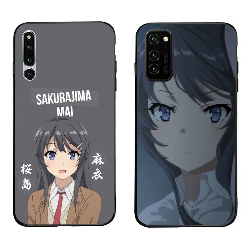 

Mai Sakurajima Aesthetic Phone Case For Huawei Nova 6se 7 7pro 7se honor 7A 8A 7C Prime2019